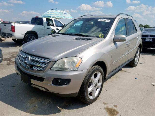 4JGBB22E08A398013 - 2008 MERCEDES-BENZ ML 320 CDI GRAY photo 2