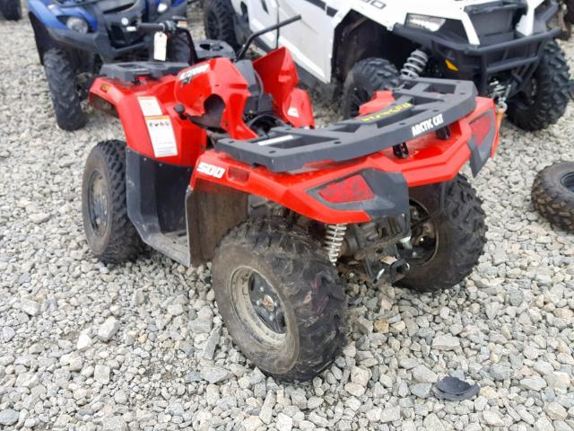 RFB18ATV4JK6P3991 - 2018 ARCT 500 ATV RED photo 3