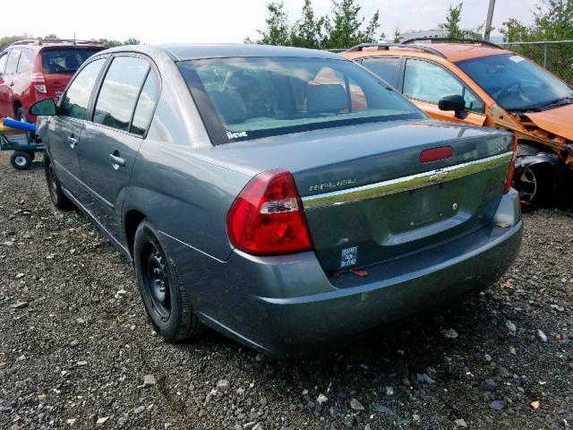 1G1ZS51F06F226183 - 2006 CHEVROLET MALIBU LS GRAY photo 3