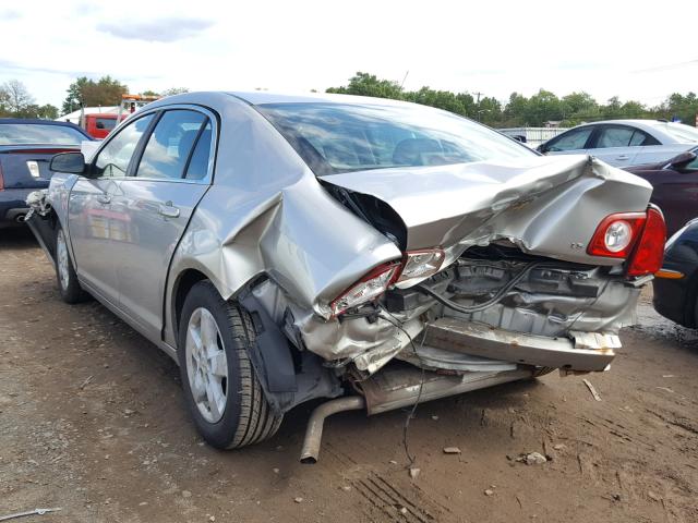 1G1ZG57B48F284127 - 2008 CHEVROLET MALIBU LS ვერცხლისფერი ფოტო 3