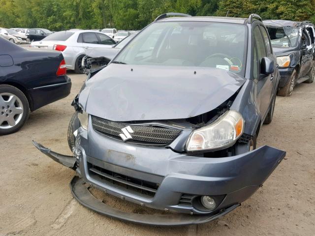 JS2YB417095101366 - 2009 SUZUKI SX4 TOURIN GRAY photo 2