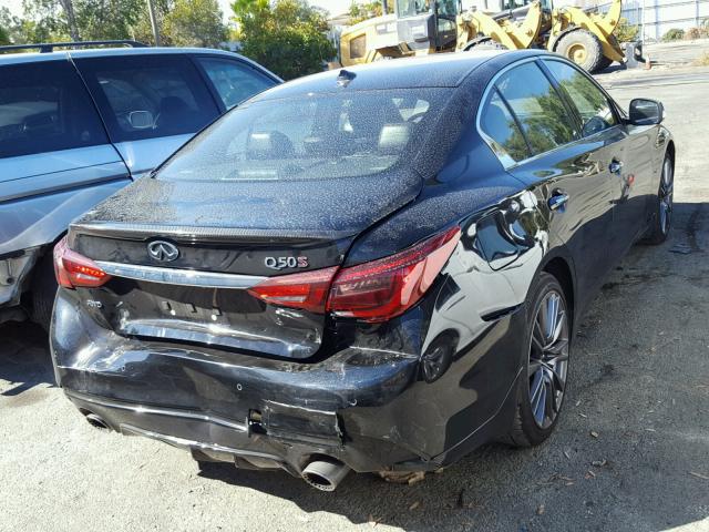 JN1FV7AR8JM480495 - 2018 INFINITI Q50 RED SP BLACK photo 4