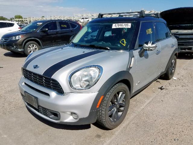 WMWZC5C56CWL60844 - 2012 MINI COOPER COU SILVER photo 2