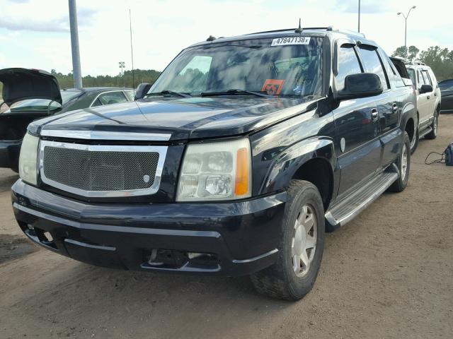 3GYEK63N83G312636 - 2003 CADILLAC ESCALADE E BLACK photo 2