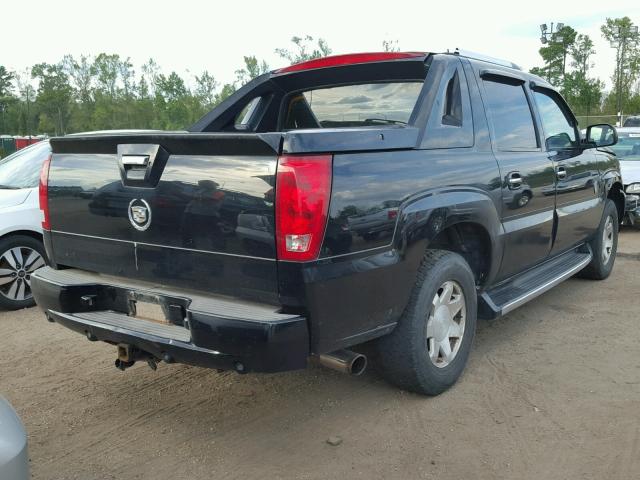 3GYEK63N83G312636 - 2003 CADILLAC ESCALADE E BLACK photo 4