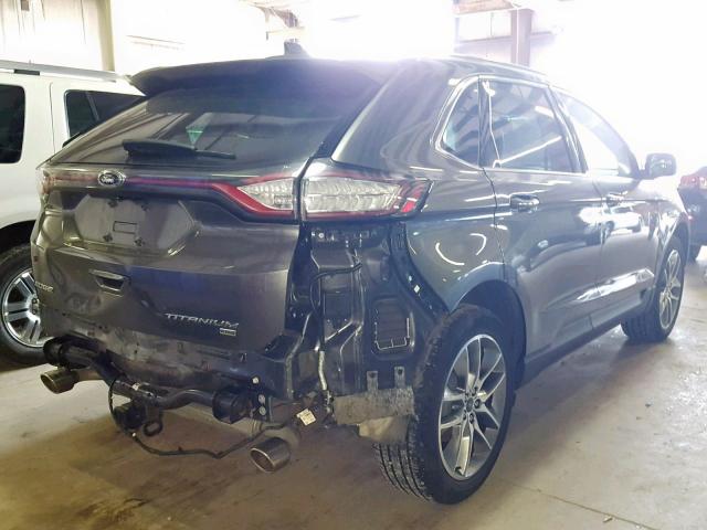 2FMPK4K83GBB52779 - 2016 FORD EDGE TITAN GRAY photo 4