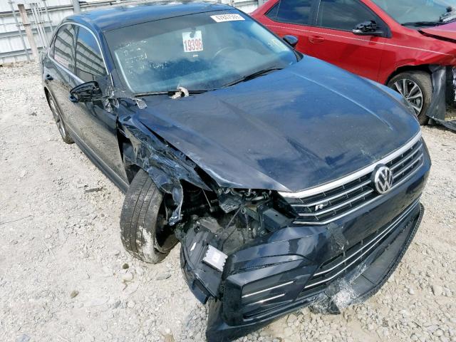 1VWDT7A36HC079921 - 2017 VOLKSWAGEN PASSAT R-L BLACK photo 1