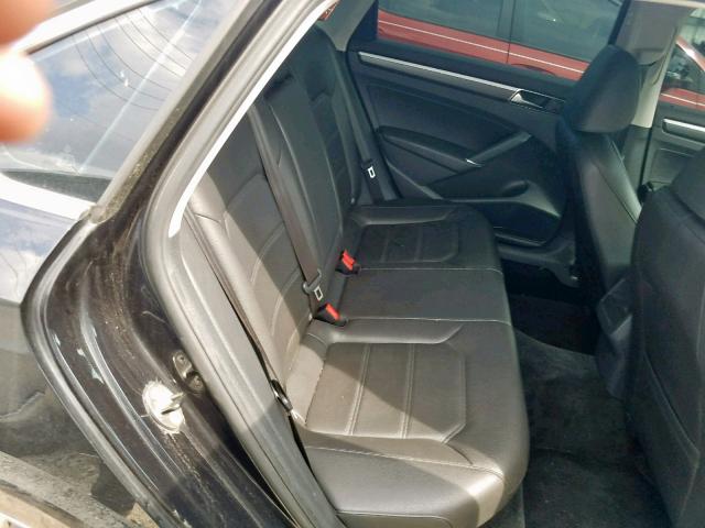 1VWDT7A36HC079921 - 2017 VOLKSWAGEN PASSAT R-L BLACK photo 6