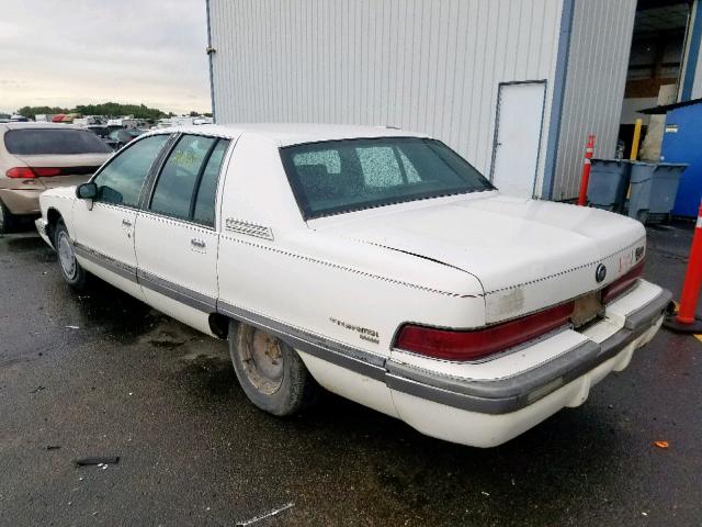 1G4BT5373NR471046 - 1992 BUICK ROADMASTER WHITE photo 3