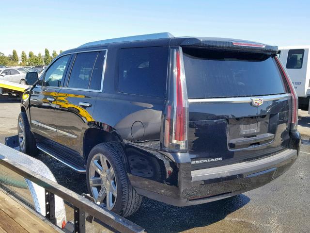 1GYS4BKJ7KR126184 - 2019 CADILLAC ESCALADE L BLACK photo 3