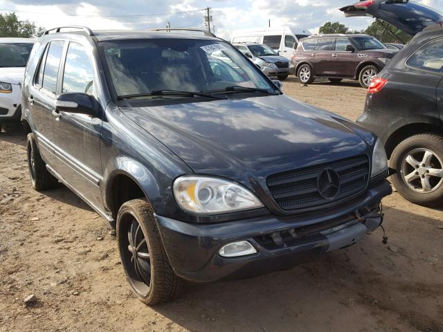 4JGAB54E52A345258 - 2002 MERCEDES-BENZ ML 320 CHARCOAL photo 1