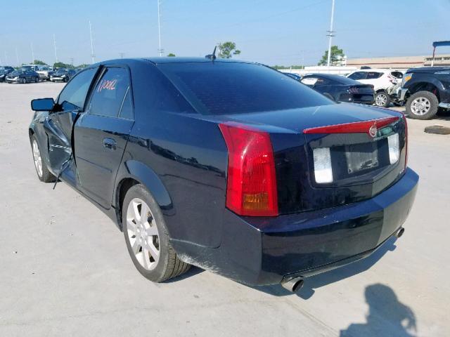 1G6DP577060105534 - 2006 CADILLAC CTS HI FEA BLACK photo 3