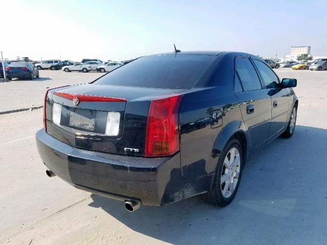 1G6DP577060105534 - 2006 CADILLAC CTS HI FEA BLACK photo 4