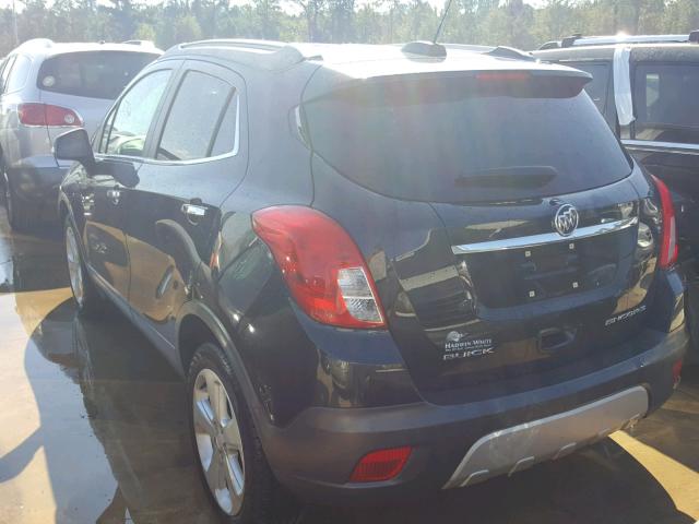 KL4CJBSB6FB268790 - 2015 BUICK ENCORE CON BLACK photo 3