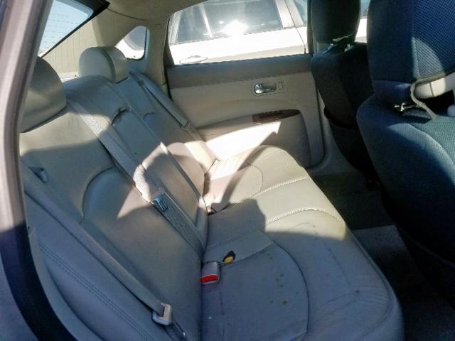 2G4WD582081134620 - 2008 BUICK LACROSSE C SILVER photo 6