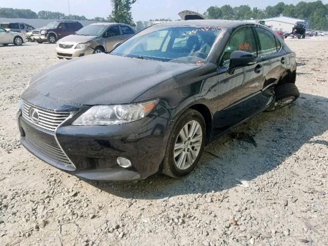 JTHBK1GG7D2077680 - 2013 LEXUS ES 350 BLACK photo 2