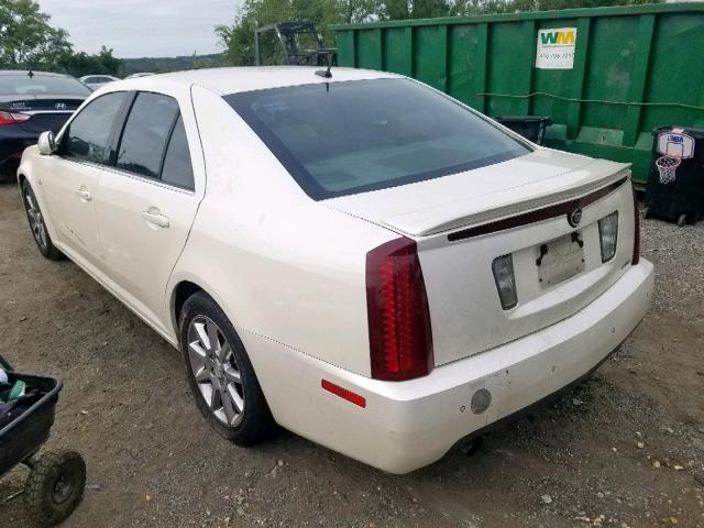 1G6DW677960125676 - 2006 CADILLAC STS WHITE photo 3
