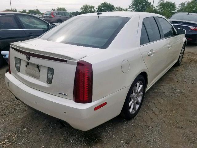 1G6DW677960125676 - 2006 CADILLAC STS WHITE photo 4