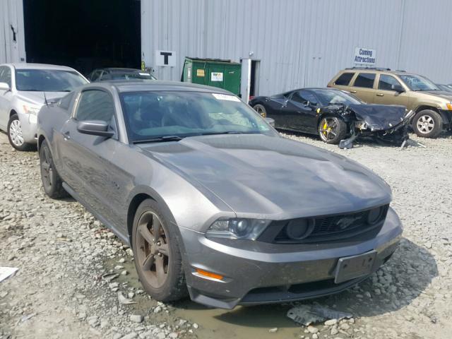 1ZVBP8CF8B5137449 - 2011 FORD MUSTANG GT GRAY photo 1