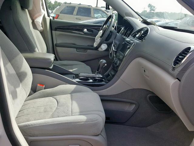 5GAKRAKD3FJ240068 - 2015 BUICK ENCLAVE SILVER photo 5