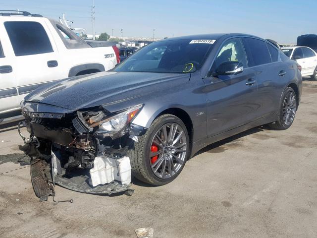 JN1FV7AR2JM481464 - 2018 INFINITI Q50 RED SP CHARCOAL photo 2