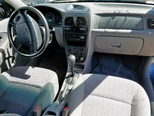 KNADC123316083022 - 2001 KIA RIO BLUE photo 9