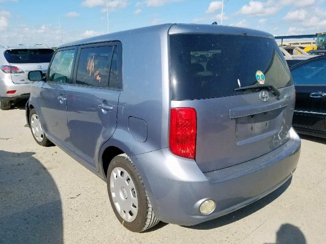 JTLZE4FE0A1118181 - 2010 TOYOTA SCION XB ლურჯი ფოტო 3