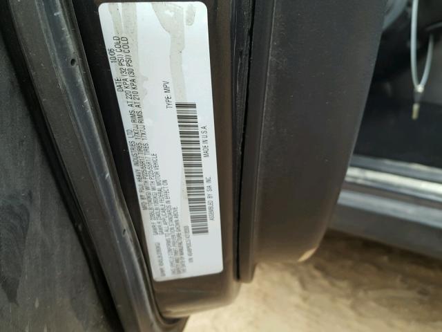 4S4BP63C574318353 - 2007 SUBARU LEGACY OUT CHARCOAL photo 10