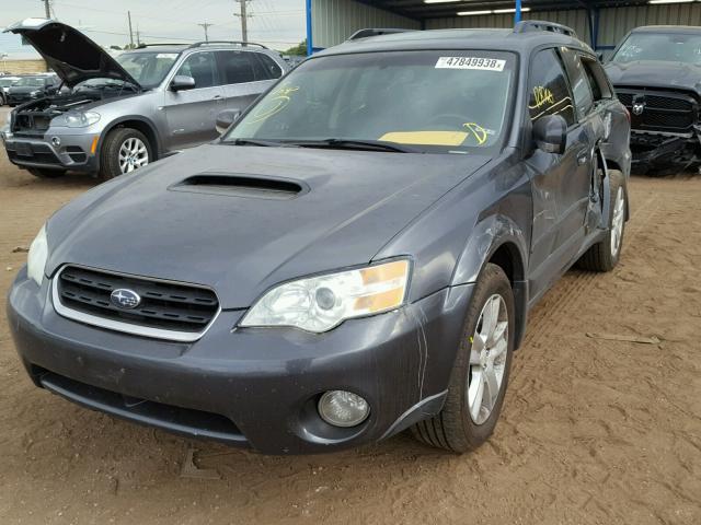 4S4BP63C574318353 - 2007 SUBARU LEGACY OUT CHARCOAL photo 2