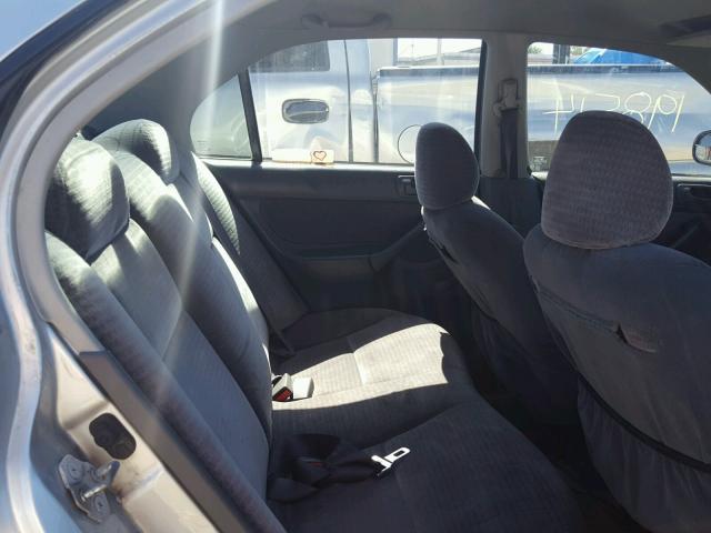 2HGEJ661XYH532693 - 2000 HONDA CIVIC BASE SILVER photo 6