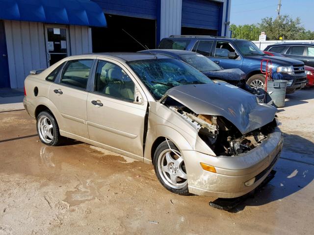 1FAFP38351W152687 - 2001 FORD FOCUS ZTS GOLD photo 1