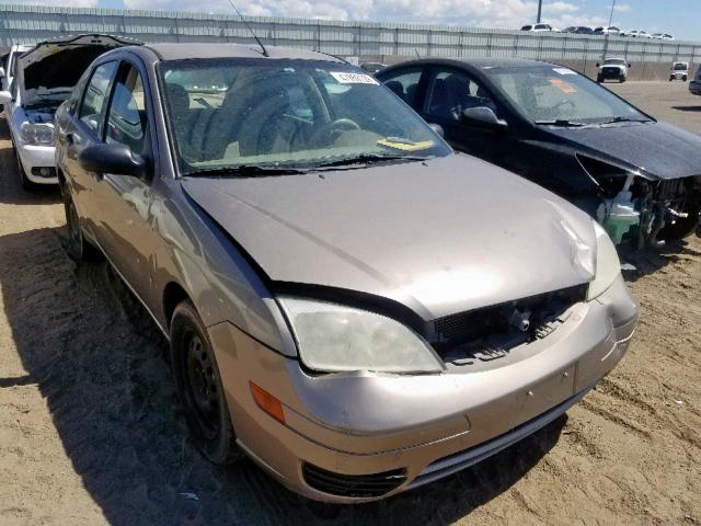 1FAFP34N85W254241 - 2005 FORD FOCUS ZX4 BROWN photo 1