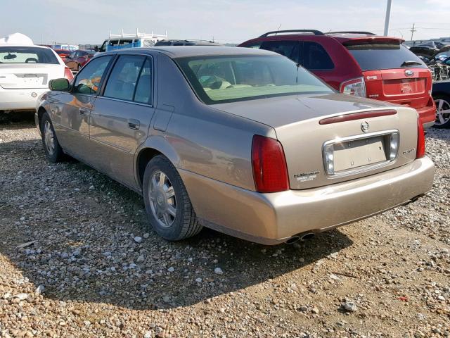 1G6KD54Y03U248257 - 2003 CADILLAC DEVILLE GRAY photo 3