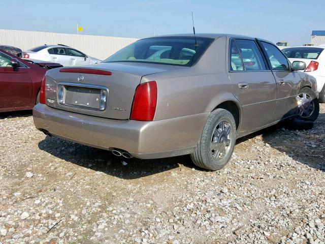 1G6KD54Y03U248257 - 2003 CADILLAC DEVILLE GRAY photo 4