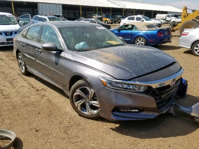 1HGCV2F59KA028553 - 2019 HONDA ACCORD EXL GRAY photo 1