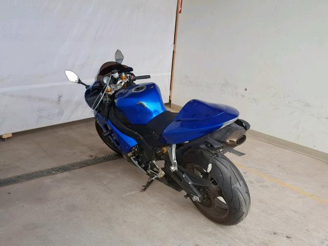 JKBZXJC185A002552 - 2005 KAWASAKI ZX636 C1 BLUE photo 3