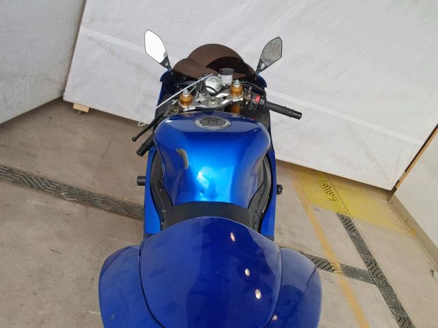 JKBZXJC185A002552 - 2005 KAWASAKI ZX636 C1 BLUE photo 5