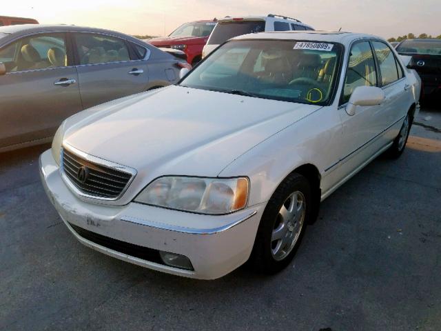 JH4KA96512C002840 - 2002 ACURA 3.5RL WHITE photo 2