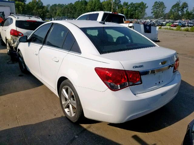 1G1PE5SB8D7186811 - 2013 CHEVROLET CRUZE LT WHITE photo 3