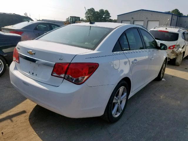 1G1PE5SB8D7186811 - 2013 CHEVROLET CRUZE LT WHITE photo 4