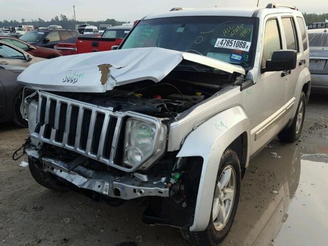 1C4PJLCK2CW169383 - 2012 JEEP LIBERTY LI SILVER photo 2