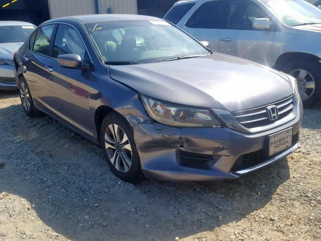 1HGCR2F34DA107425 - 2013 HONDA ACCORD LX GRAY photo 1