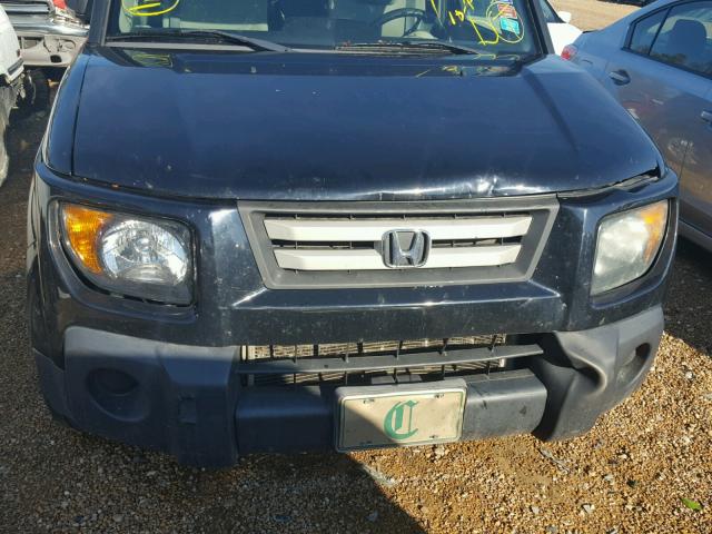 5J6YH28707L012709 - 2007 HONDA ELEMENT EX BLACK photo 9