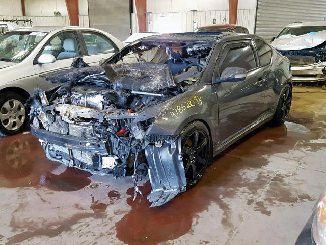 JTKJF5C78C3031033 - 2012 TOYOTA SCION TC გრაფიტი ფოტო 2