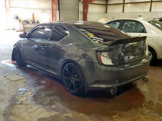 JTKJF5C78C3031033 - 2012 TOYOTA SCION TC გრაფიტი ფოტო 3