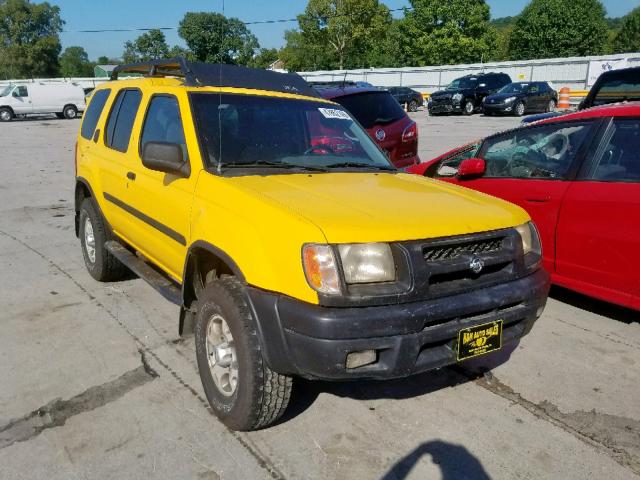 5N1ED28Y4YC536049 - 2000 NISSAN XTERRA XE YELLOW photo 1