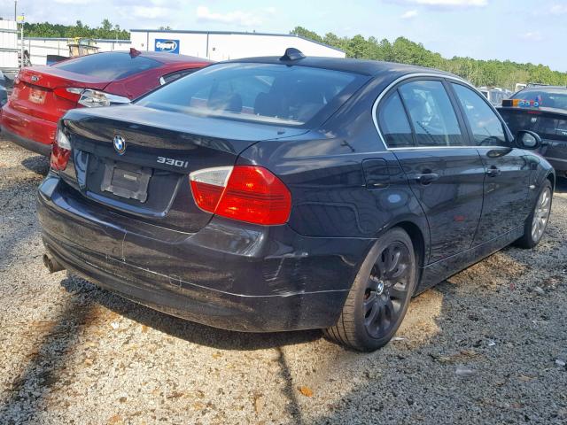 WBAVB33576PS15221 - 2006 BMW 330 I BLACK photo 4