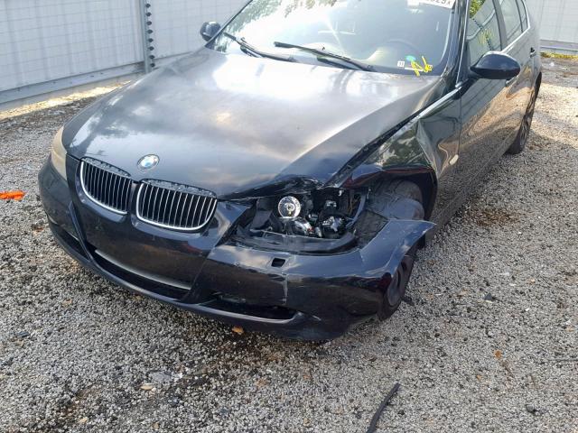 WBAVB33576PS15221 - 2006 BMW 330 I BLACK photo 9