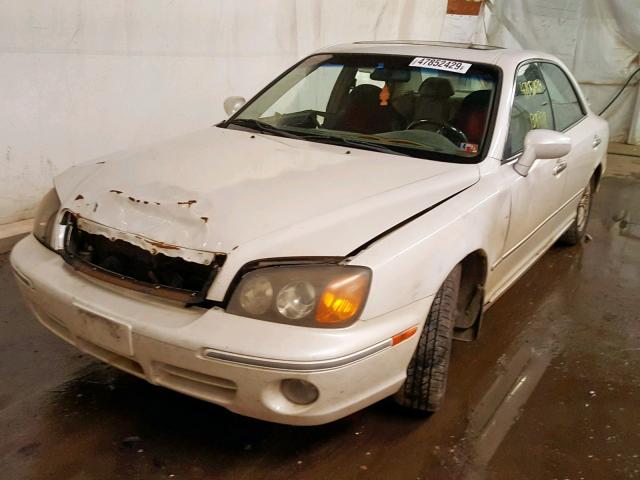 KMHFU45E13A253221 - 2003 HYUNDAI XG 350 WHITE photo 2