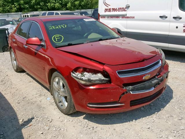 1G1ZC5E03CF282147 - 2012 CHEVROLET MALIBU 1LT RED photo 1